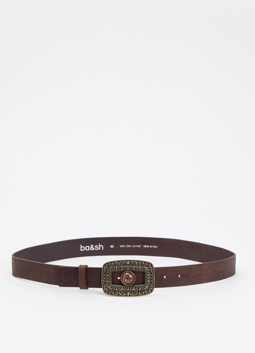 ba&sh Boni riem van leer