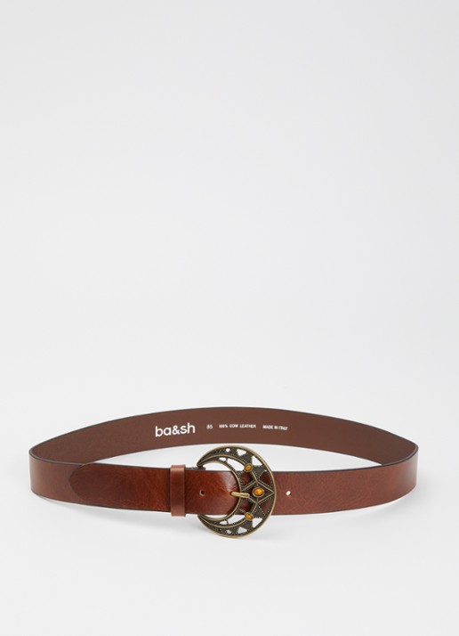 ba&sh Boston riem van leer