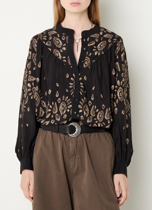 ba&sh Brava blouse met print