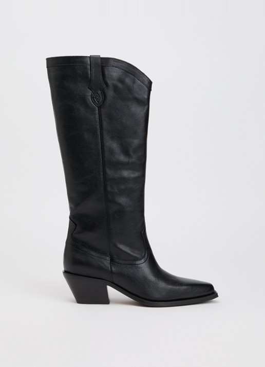 ba&sh Cowboylaars van leer