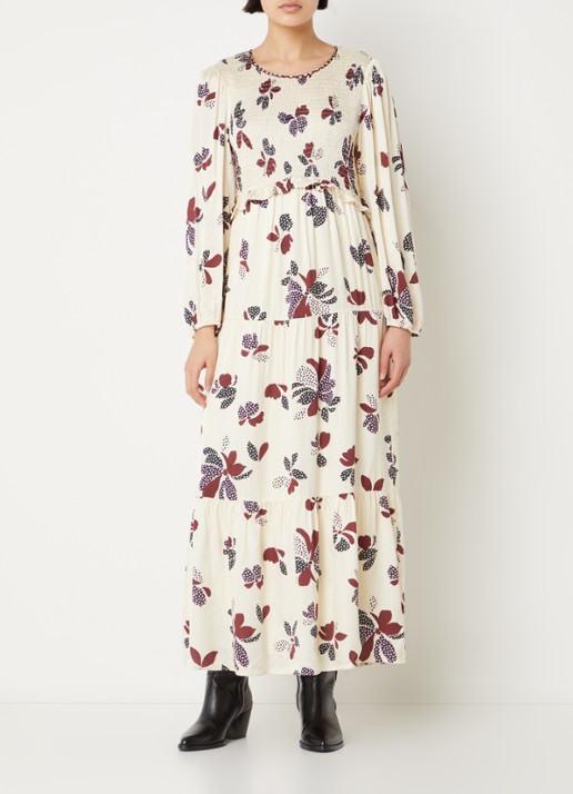 ba&sh Daya maxi jurk met print