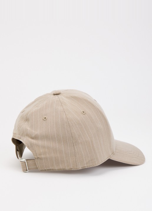ba&sh Harlow pet met logoborduring - detail 2 taupe