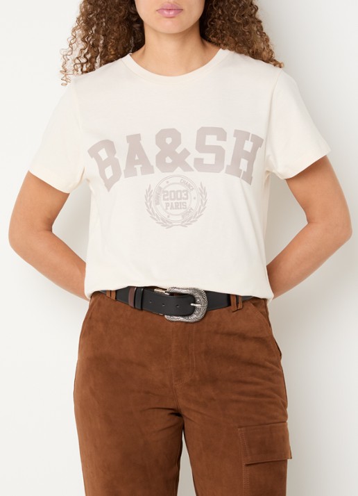 ba&sh Ioni T-shirt met logo
