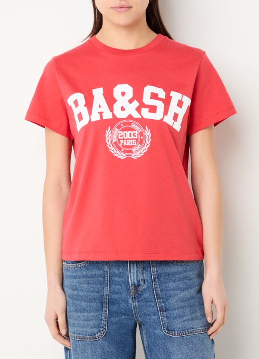 ba&sh Ioni T-shirt met logoprint