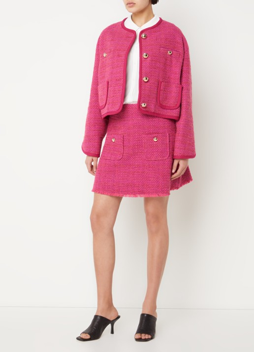 ba&sh Marvin blouse - voorkant 2 gebroken wit