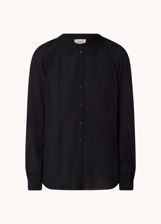 ba&sh Marvin blouse - voorkant 2 zwart