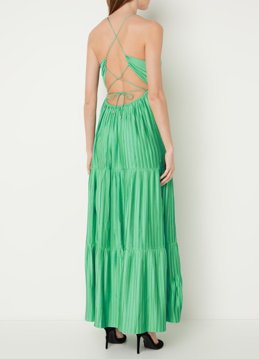 ba&sh Maxi jurk met rugdecolleté