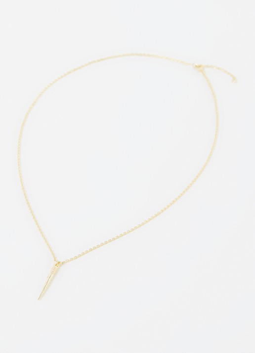 ba&sh Nadav ketting met hanger - detail 3 goud