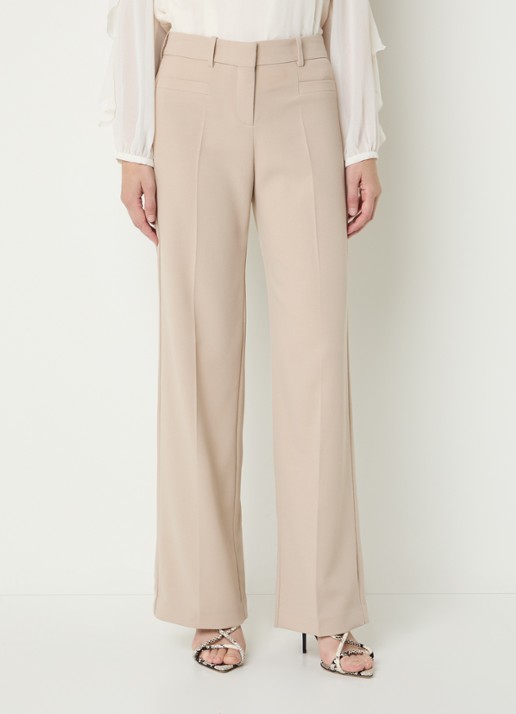 ba&sh Nistachio high waist wide fit pantalon