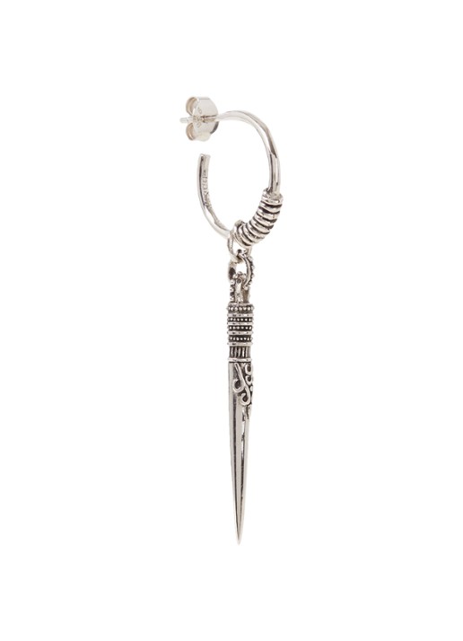 ba&sh Olivia enkele oorsteker met hanger