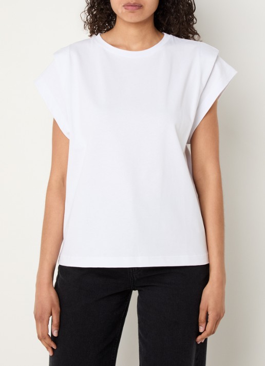 ba&sh Pio T-shirt met ronde hals
