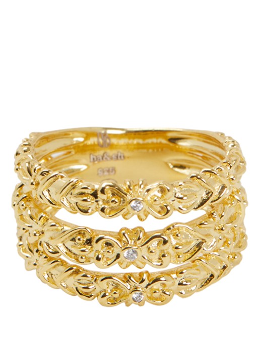 ba&sh Prince ring van zilver