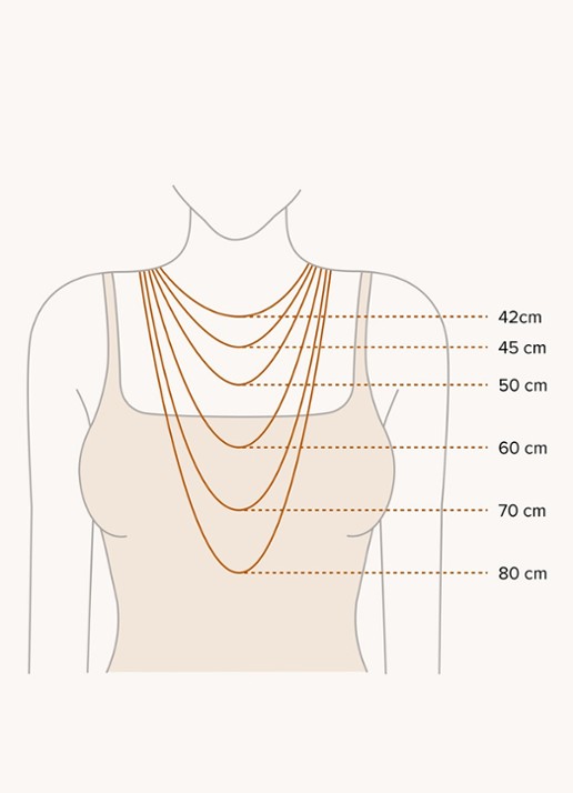 ba&sh Rene ketting met kristal - detail 5 zilver