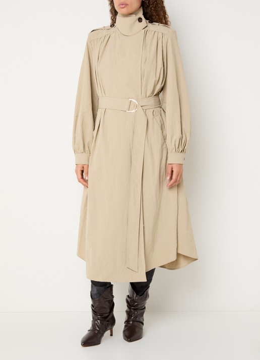 ba&sh Wili trenchcoat met steekzakken