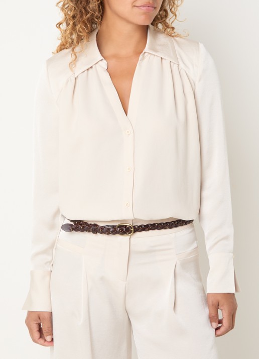 ba&sh Wilna blouse met V-hals
