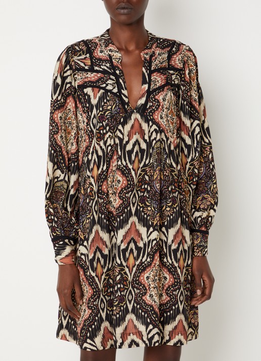 ba&sh Zaza mini tuniekjurk met print