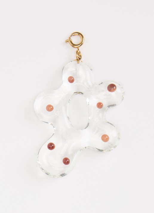 Babs The Label Dotted Wild Bloom hanger verguld