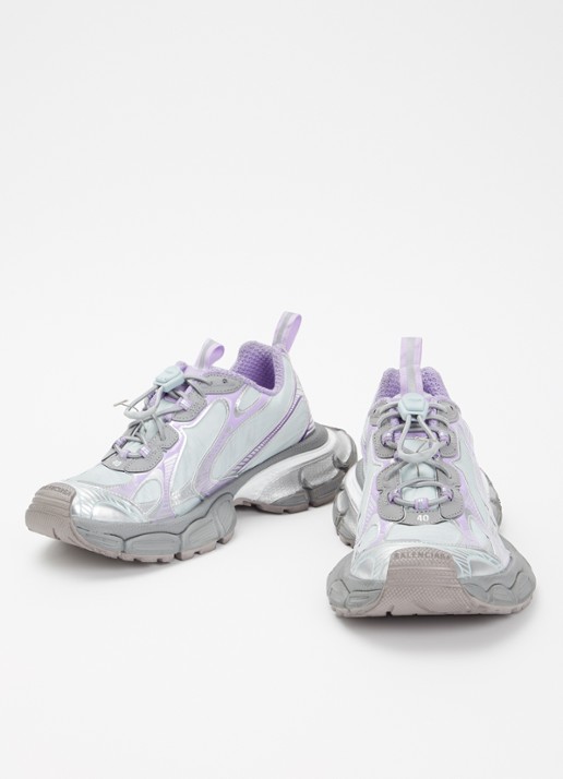 Balenciaga 3XL Runner sneaker met mesh details - detail lila