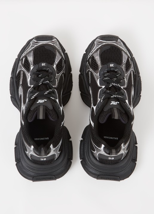 Balenciaga 3XL sneaker met mesh details  - detail 5 zwart