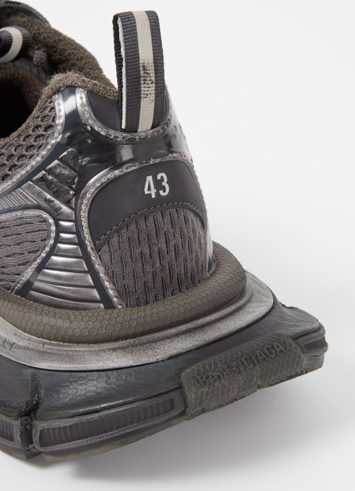 Balenciaga 3XL sneaker met mesh details - detail 7 donkergrijs