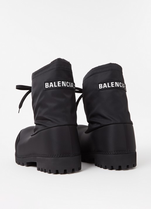 Balenciaga Alaska snowboot met logo - achterkant 5 zwart