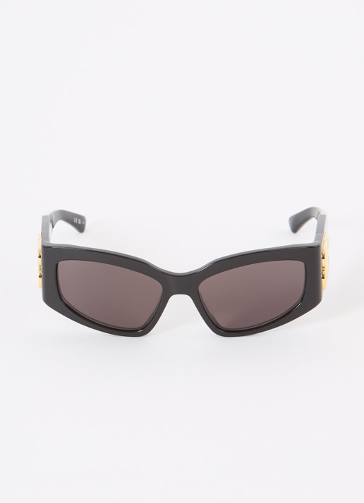 Balenciaga Cat Eye zonnebril BB0321S - detail 3 zwart
