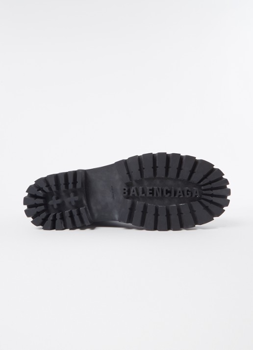 Balenciaga Combat Strike veterboot van canvas - detail 4 zwart