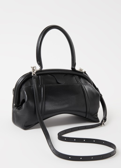 Balenciaga Frame S handtas van kalfsleer - achterkant 4 zwart