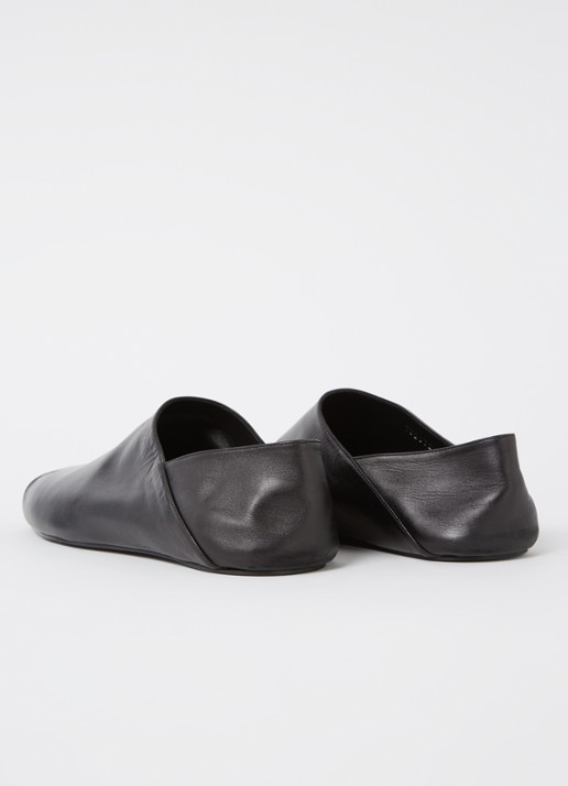 Balenciaga Kensington instapper van kalfsleer met destroyed afwerking - detail 4 zwart