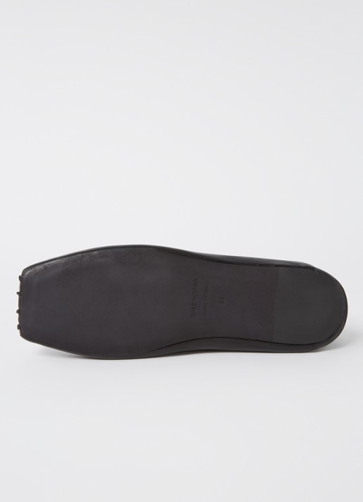 Balenciaga Kensington instapper van kalfsleer met destroyed afwerking - detail 7 zwart