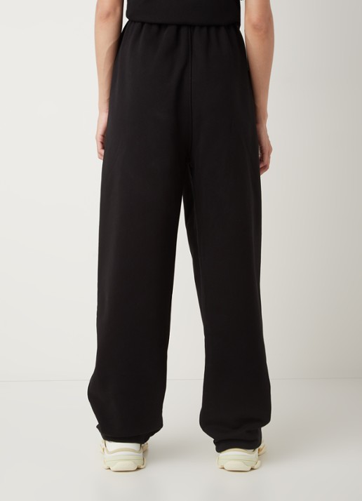 Balenciaga Political Campaign high waist wide fit joggingbroek met steekzakken - achterkant 2 zwart