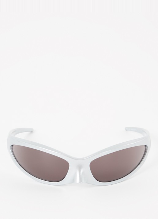 Balenciaga Retro zonnebril BB0251S - detail 3 grijs