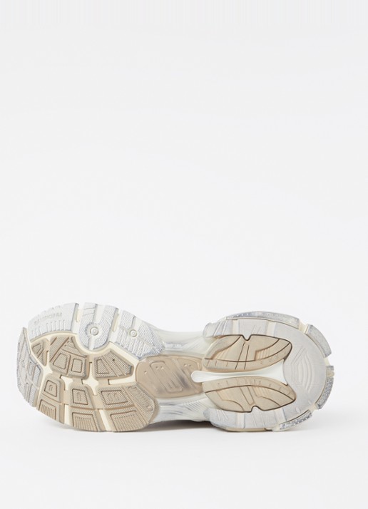 Balenciaga Runner sneaker met logo - detail 6 beige