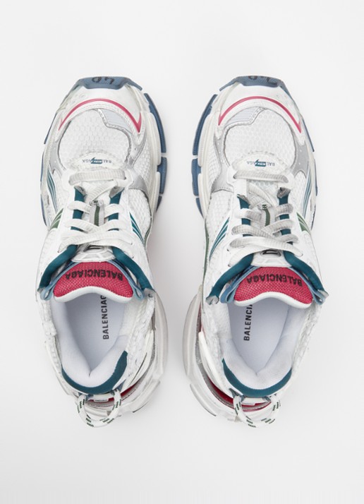 Balenciaga Runner sneaker met mesh details - detail 2 roze