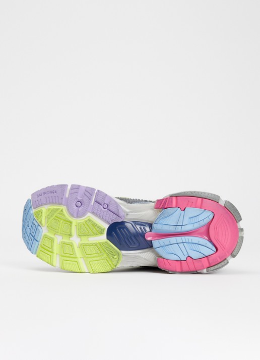 Balenciaga Sneaker met mesh details - detail 4 grijs