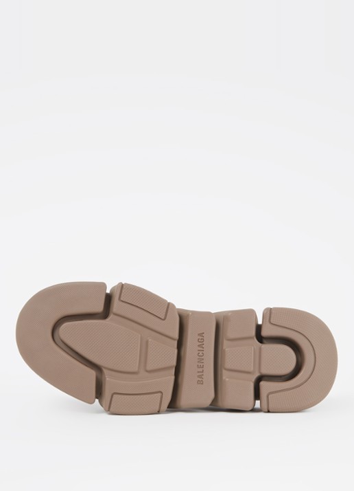 Balenciaga Speed 2.0 slipper met gebreid bovenwerk - detail 5 khaki