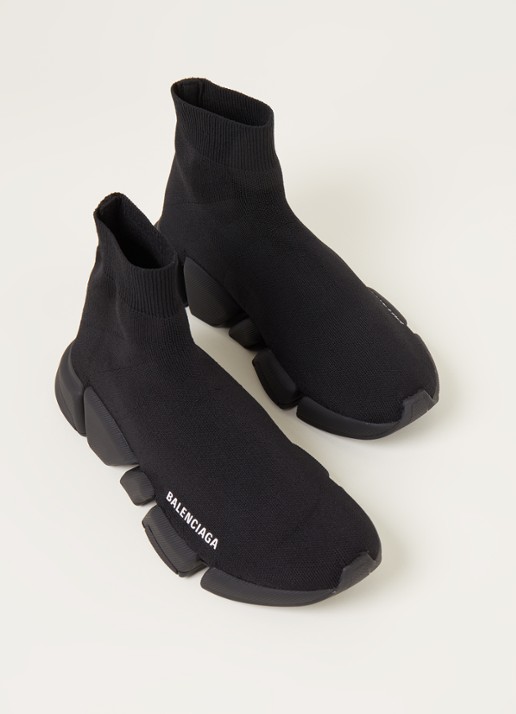 Balenciaga Speed 2.0 Trainer met logo - detail 3 zwart