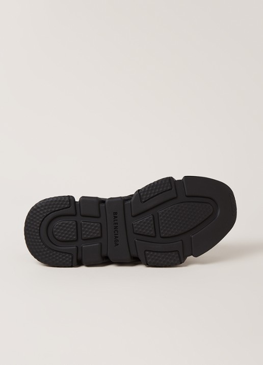 Balenciaga Speed Trainer met logo - detail 3 zwart