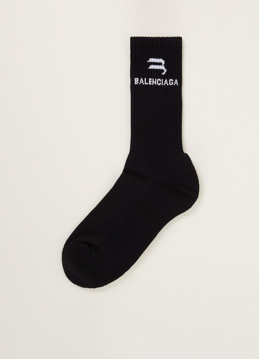 Balenciaga Sporty B sokken met logo