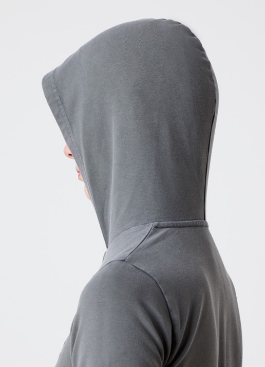 Balenciaga Sweatvest met steekzakken en logoborduring - detail 2 middengrijs