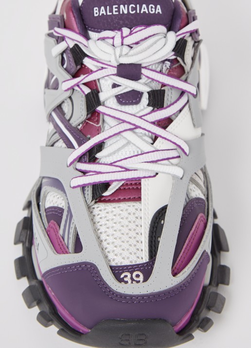 Balenciaga Track sneaker met mesh details - detail 7 paars