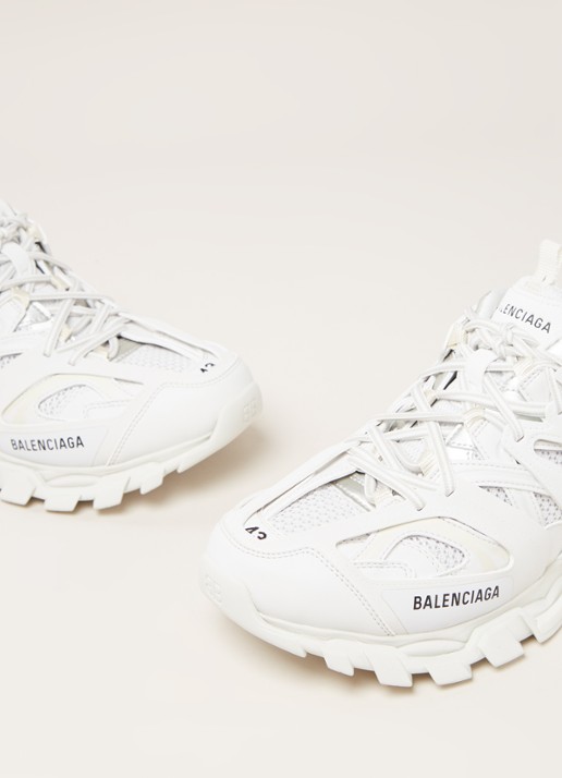 Balenciaga Track sneaker met mesh details  - detail 2 wit