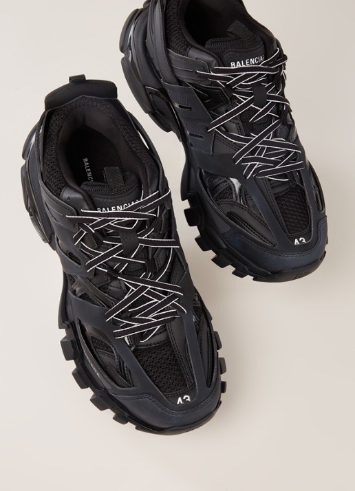 Balenciaga Track sneaker met mesh details  - detail 2 zwart