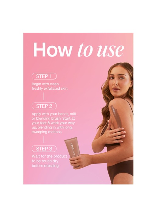 Bali Body Instant Tan Cream - zelfbruiner - detail 6 dark