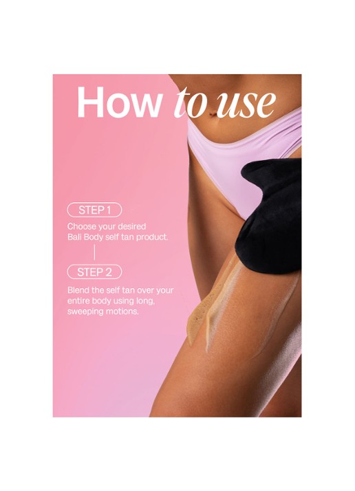 Bali Body Luxe Tanning Mitt - zelfbruiner handschoen - detail 4 undefined