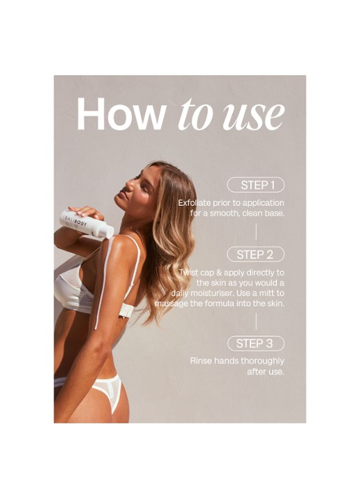 Bali Body Self Tanning Milk - zelfbruiner - detail 6 medium-dark