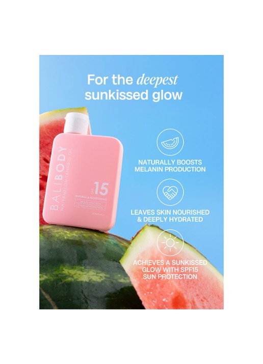 Bali Body Watermelon Tanning Oil SPF15 - zonneolie - detail 3 undefined