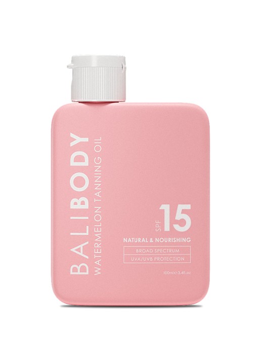 Bali Body Watermelon Tanning Oil SPF15 - zonneolie