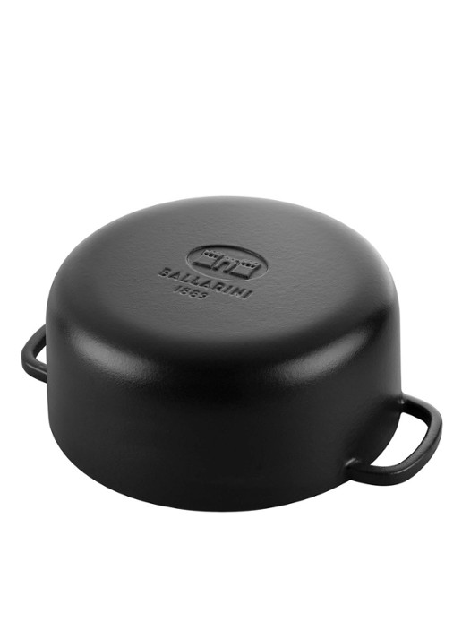 Ballarini Bellamonte ronde braadpan Ø20 cm - detail zwart