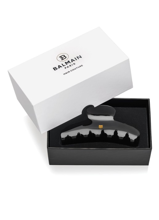 Balmain Hair Cellulose Acetate haarklem large - detail 4 zwart